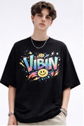 Vibin Oversized Graphic T-Shirt
